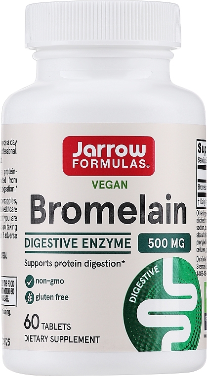 Suplementy odżywcze - Jarrow Formulas Bromelain — Zdjęcie N1
