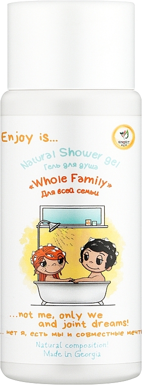 Naturalny żel pod prysznic Whole Family - Enjoy & Joy Eco — Zdjęcie N1