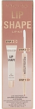 Zestaw do ust - Makeup Revolution Lip Shape Warm Nude — Zdjęcie N1