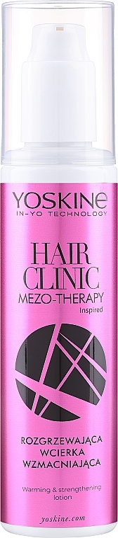 Rozgrzewający i wzmacniający balsam do włosów - Yoskine Hair Clinic Mezo-therapy Warming & Strengthening Lotion — Zdjęcie N1