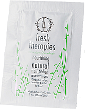 Kup Naturalne chusteczki do usuwania lakieru z paznokci, 1szt - Fresh Therapies Natural Nail Polish Remover Wipes