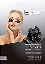 Maska konturująca do oczu z węglem drzewnym - IDC Institute Charcoal Eye Mask — Zdjęcie N1