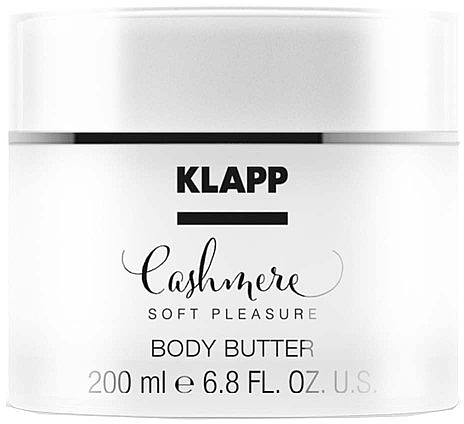 Odżywczy krem ​​do ciała - Klapp Cashmere Soft Pleasure Body Butter  — Zdjęcie N1