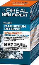 Hipoalergiczny krem nawilżający - L'Oréal Paris Men Expert Magnesium Defense — Zdjęcie N3