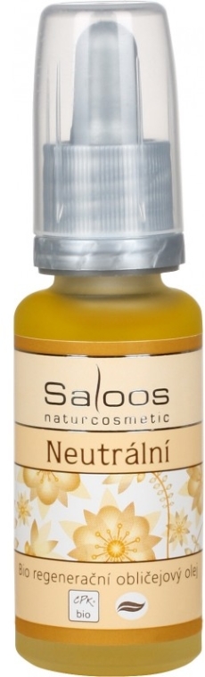 Regenerujący neutralny olejek do twarzy - Saloos — Zdjęcie N1