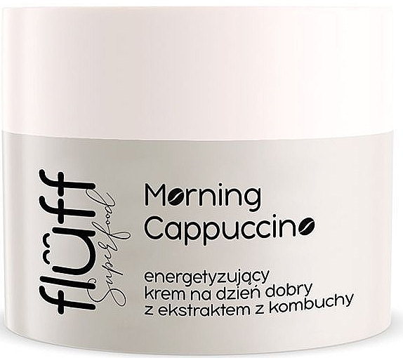 Energetyzujący krem do twarzy na dzień - Fluff Morning Cappuccino Day Face Cream — Zdjęcie N1