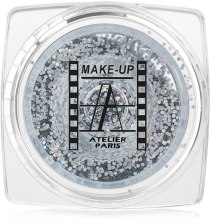 Sypki brokat do powiek (mały) - Make-Up Atelier Paris Glitters — Zdjęcie N2