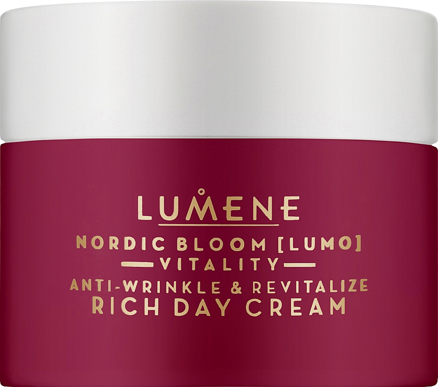 Przeciwzmarszczkowy krem do twarzy na dzień - Lumene Nordic Bloom Vitality Anti-Wrinkle & Revitalize Rich Day Cream — Zdjęcie N1