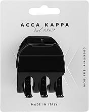 Kup Czarna klamerka do włosów - Acca Kappa