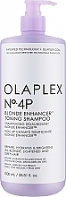 Szampon neutralizujący do włosów blond - Olaplex No 4P Blonde Enhancer Toning Shampoo — Zdjęcie N3