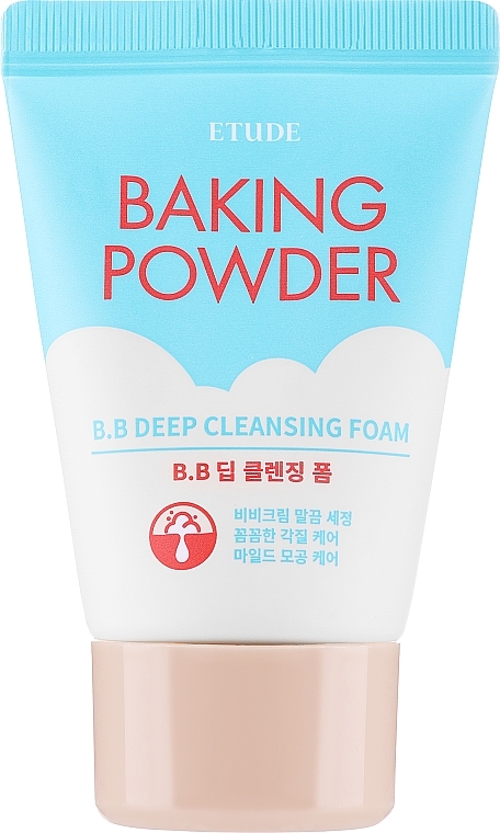 Głęboko oczyszczająca pianka do mycia twarzy - Etude Baking Powder BB Deep Cleansing Foam