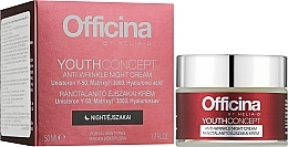 Przeciwzmarszczkowy krem do twarzy na noc - Helia-D Officina Youth Concept Anti-Wrinkle Night Cream — Zdjęcie N1