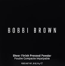 Lekki puder do twarzy w kompakcie - Bobbi Brown Sheer Finish Pressrd Powder — Zdjęcie N3