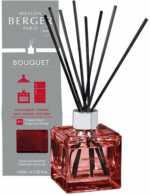 Dyfuzor zapachowy - Maison Berger Fresh & Floral Kitchen Anti Odour Diffuser — Zdjęcie N1