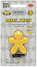 Kup Zapach do samochodu - Mr&Mrs Big Joy Vanilla Yellow Car Perfume