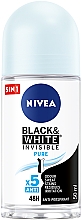 Kup Antyperspirant w kulce - Nivea Black & White Invisible Female Deodorant Pure Roll-On