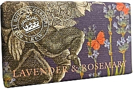 Mydło w kostce Lawenda i rozmaryn - The English Soap Company Kew Gardens Lavender and Rosemary Soap — Zdjęcie N1