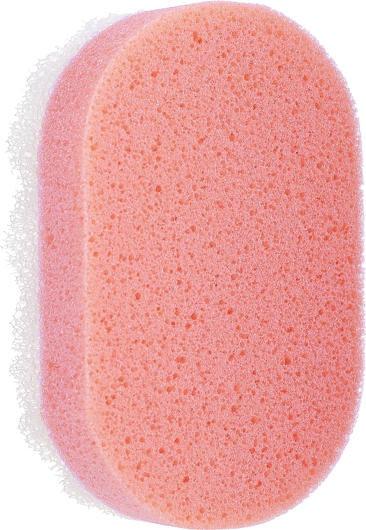 Gąbka kąpielowa do masażu, różowa - Jan Niezbedny — Zdjęcie N1