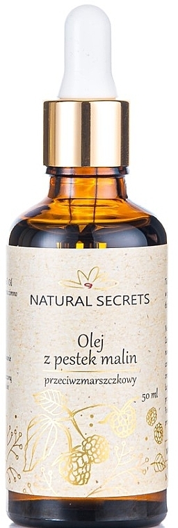 Olej z nasion malin - Natural Secrets Raspberry Oil — Zdjęcie N1