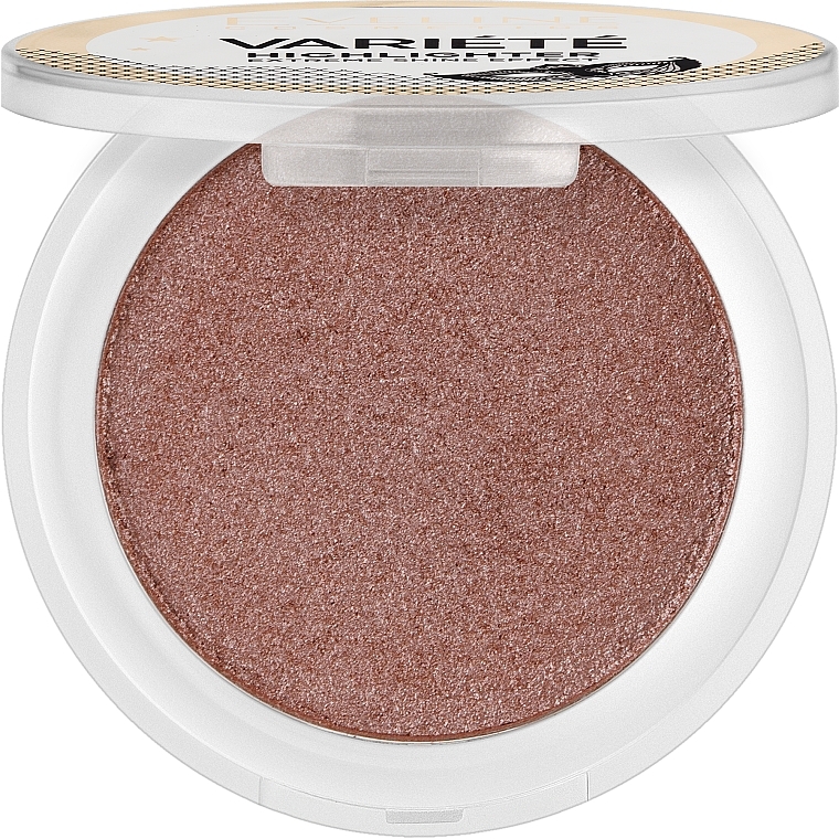 Rozświetlacz prasowany - Eveline Cosmetics Variété Highlighter Extreme Shine Effect