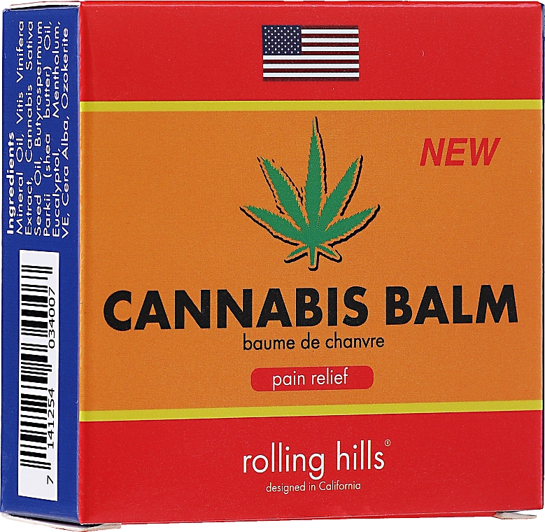 Balsam konopny do ciała - Rolling Hills Organic Cannabis Oil — Zdjęcie N1