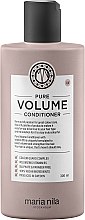Nawilżająca odżywka dodająca włosom objętości - Maria Nila Pure Volume Conditioner — Zdjęcie N3