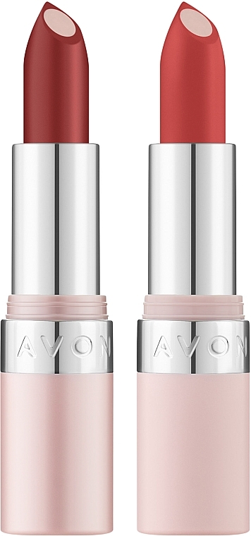 Zestaw - Avon Hydramatic (lipstick/2x3,6g) — Zdjęcie N1