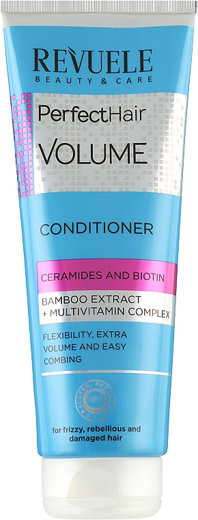 Odżywka zwiększająca objętość włosów - Revuele Perfect Hair Volume Conditioner — Zdjęcie N1