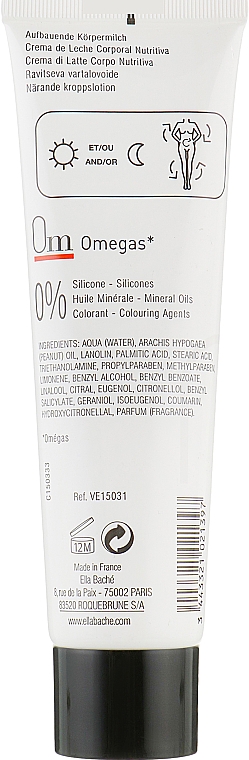 Lekki odżywczy krem do ciała - Ella Bache Creme De Lait Corps Nourrissante — Zdjęcie N2