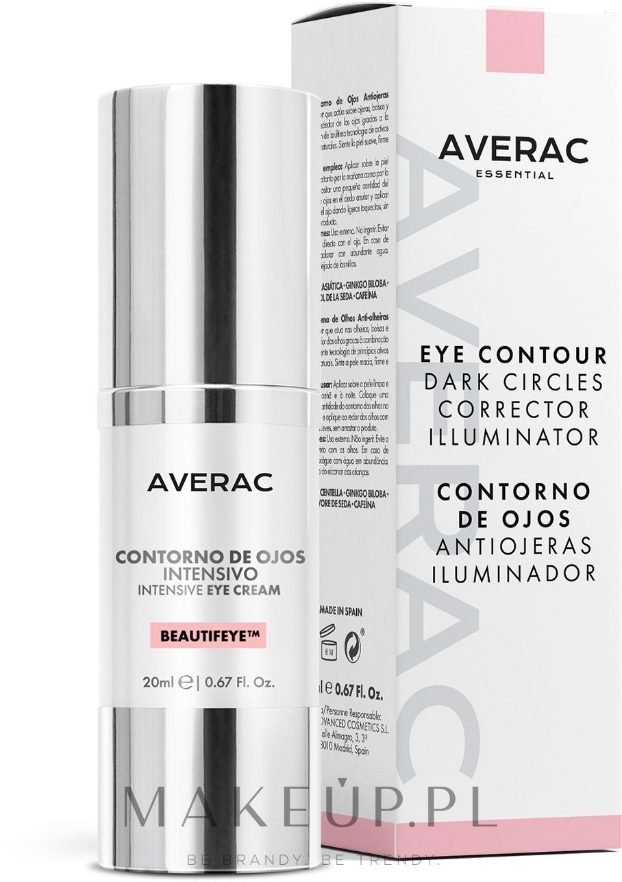 Intensywny krem ​​pod oczy - Averac Essential Intensive Eye Contour Cream — Zdjęcie 20 ml