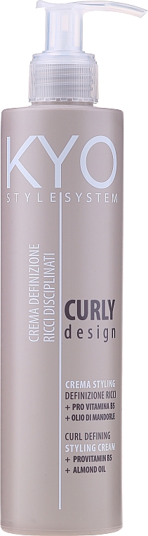Krem podkreślający skręt loków - Kyo Style System Curly Design — Zdjęcie N1