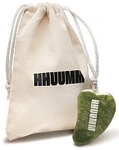 Kup Jadeitowy masażer do twarzy Gua sha, zielony - Hhuumm GuaSha