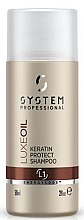 Szampon do włosów Keratynowa ochrona - System Professional Luxe Oil Keratin Protect L1 Energy Code Shampoo — Zdjęcie N3