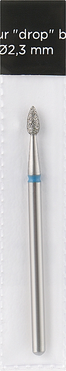 Frez 2,3 mm, niebieski - Head The Beauty Tools — Zdjęcie N1