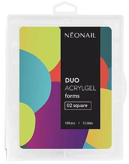 Formy do przedłużania paznokci - NeoNail Professional Duo Acrylgel Forms — Zdjęcie N1