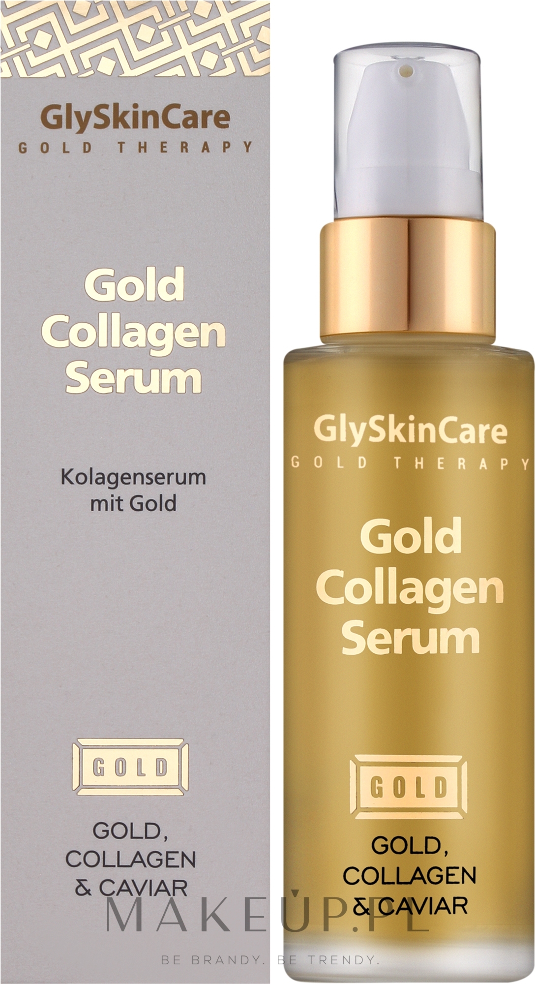 Kolagenowe serum do twarzy ze złotem - GlySkinCare Gold Collagen Serum — Zdjęcie 50 ml