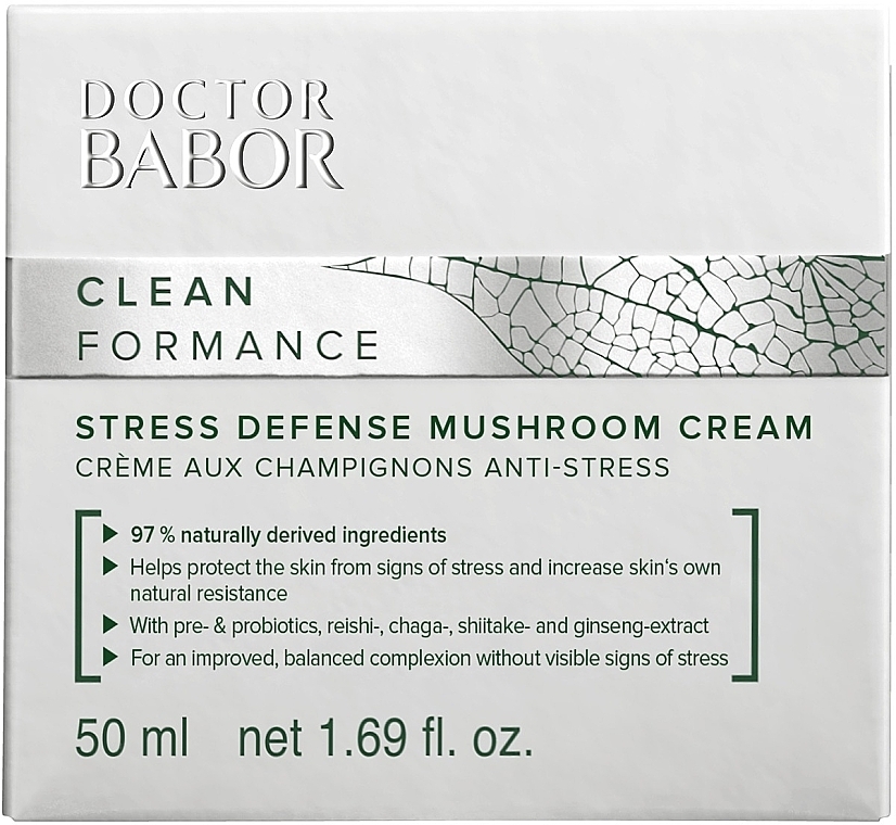 Krem do twarzy - Babor Doctor Stress Defense Mushroom Cream — Zdjęcie N2