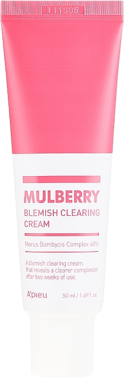 PRZECENA! Rozjaśniająco-oczyszczający krem do cery problematycznej - A'pieu Mulberry Blemish Clearing Cream * — Zdjęcie N2