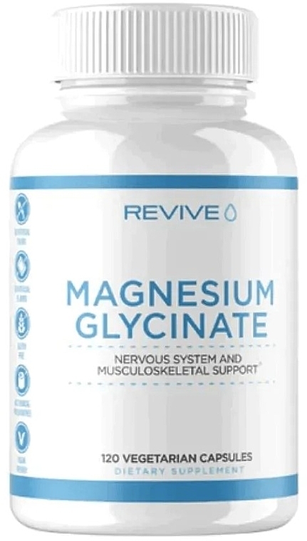 Kapsułki glicynianu magnezu - Revive Magnesium Glycinate — Zdjęcie N1