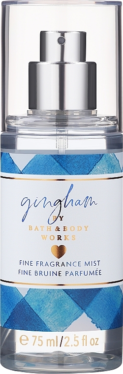 Bath & Body Works Gingham Fragrance Mist - Perfumowana mgiełka do ciała — Zdjęcie N1