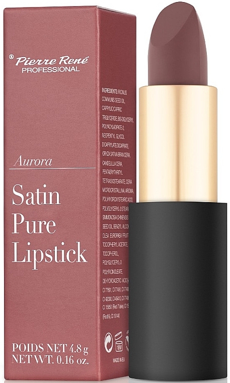 Szminka do ust - Pierre Rene Satin Pure Lipstick — Zdjęcie N1