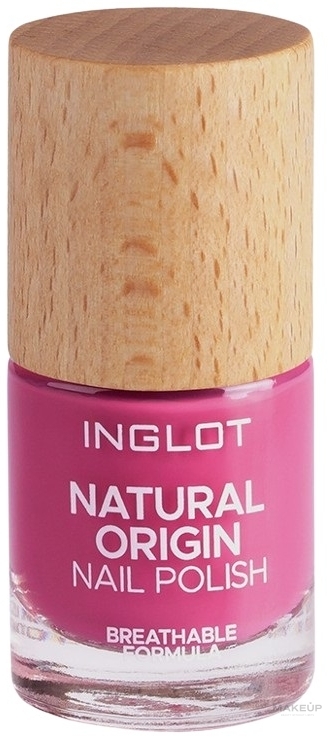 PRZECENA! Lakier do paznokci - Inglot Natural Origin Nail Polish * — Zdjęcie 042 - Summer Rasberry