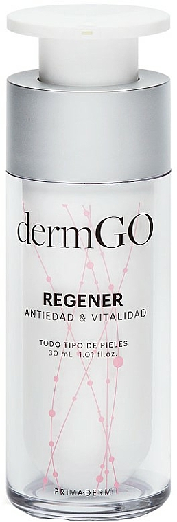 Przeciwstarzeniowe serum regenerujące do twarzy - DermGo Regener — Zdjęcie N1