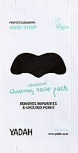 Oczyszczający plaster na nos - Yadah Charcoal Cleansing Nose Pack — Zdjęcie N2