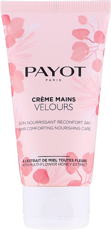 Krem do rąk - Payot Creme Mains Velours 24Hr Comforting Nourishing Care Multi-Flower Honey Extract Hand Cream  — Zdjęcie N1