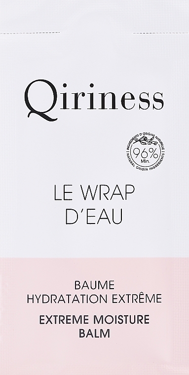 PREZENT! Nawilżający balsam do twarzy - Qiriness Le Wrap D’eau Balm — Zdjęcie N1