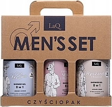 Zestaw - LaQ Men's Set (sh/gel/3x500ml) — Zdjęcie N1