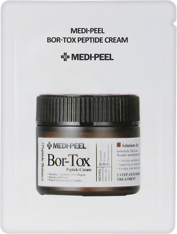 Krem liftingujący z kompleksem peptydowym - MEDIPEEL Bor-Tox Peptide Cream (próbka) — Zdjęcie N1
