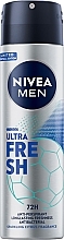 Antyperspirant w sprayu dla mężczyzn - Nivea Men Ultra Fresh Limited Football Edition — Zdjęcie N1