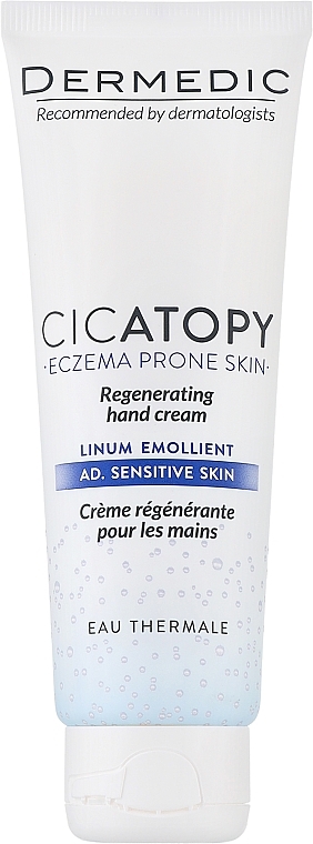 Rewitalizujący krem do rąk - Dermedic Cicatory Regenerating Hand Cream  — Zdjęcie N1